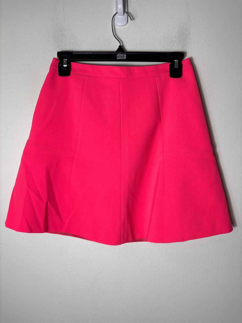 J.Crew Neon Pink Mini Skirt Sz 0